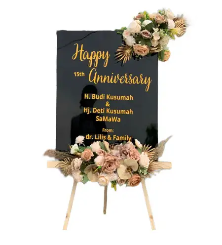 Papan Bunga Akrilik Benelanlor